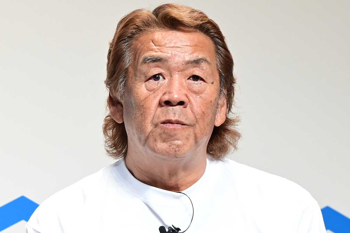 長州力【写真：ENCOUNT編集部】