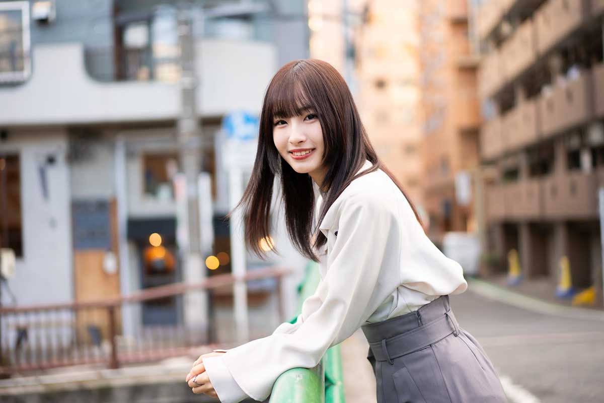 「できることならずっと芸能界にいたい」と語る【写真：舛元清香】