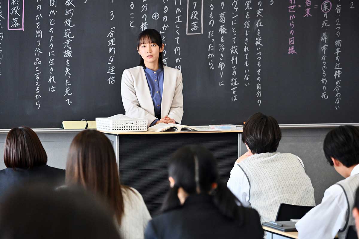 撮影開始当初には課外授業を受けた【写真：(C)TBS】