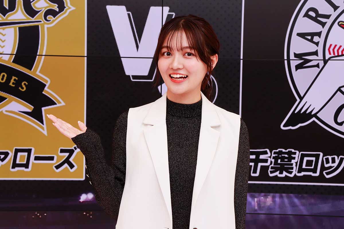 囲み取材に応じた細川愛倫【写真:ENCOUNT編集部】