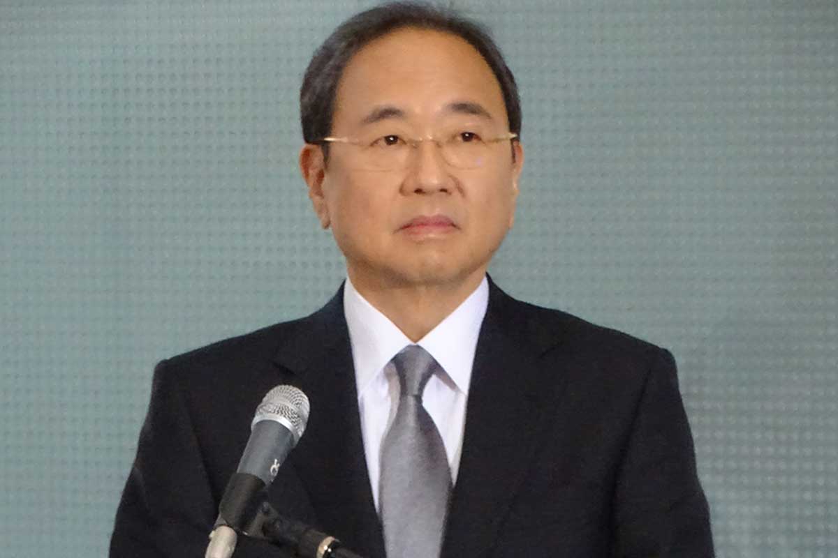 フジテレビの清水賢治社長【写真:ENCOUNT編集部】