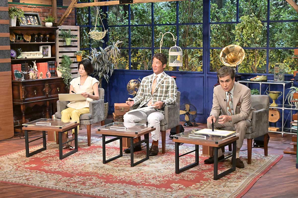 高嶋ちさ子、長嶋一茂、石原良純(左から)【写真:(C)テレビ朝日】