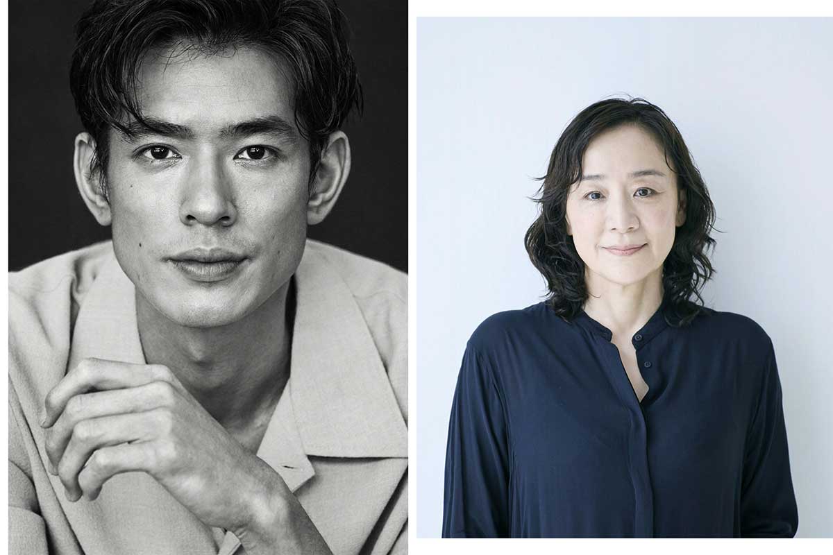 『あんぱん』に出演する中島歩(左)と神野三鈴【写真:(C)NHK】