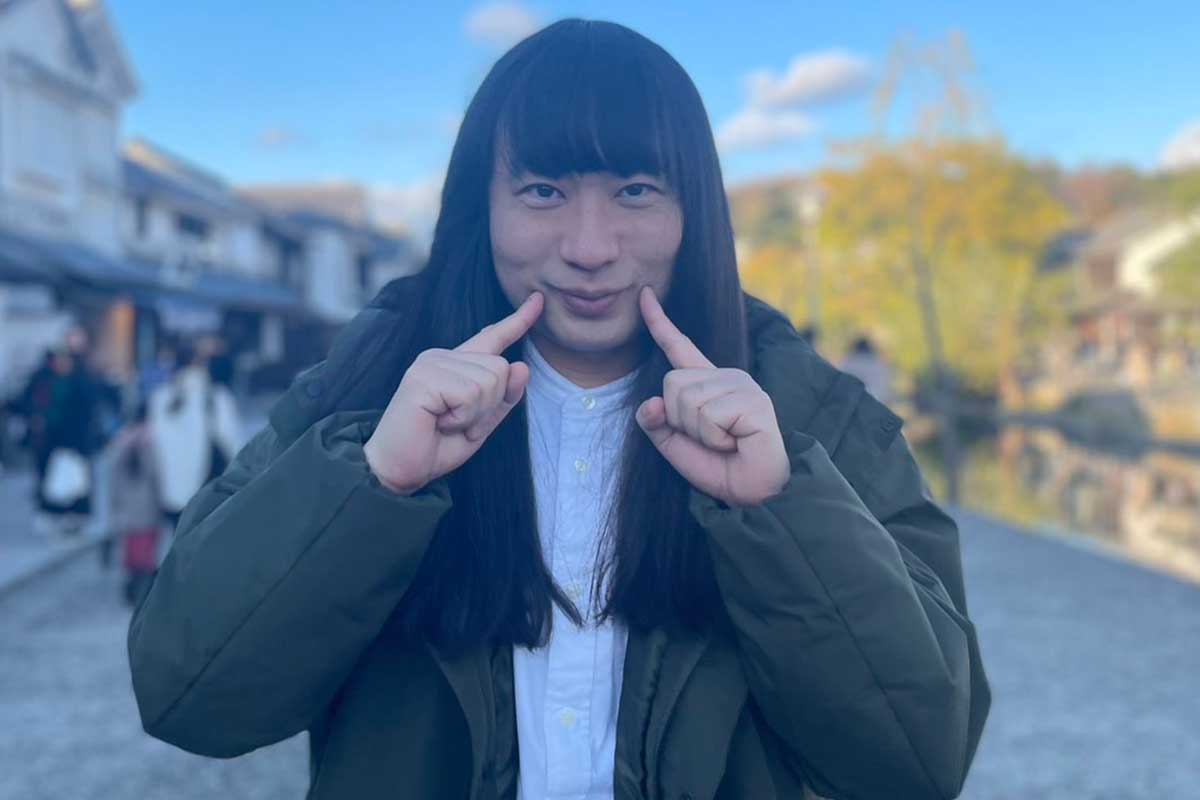 「後ろ髪美人」「キラキラ女子」　ネコニスズ舘野、後ろ姿→正面ショットにネット笑撃「お前やないかい」