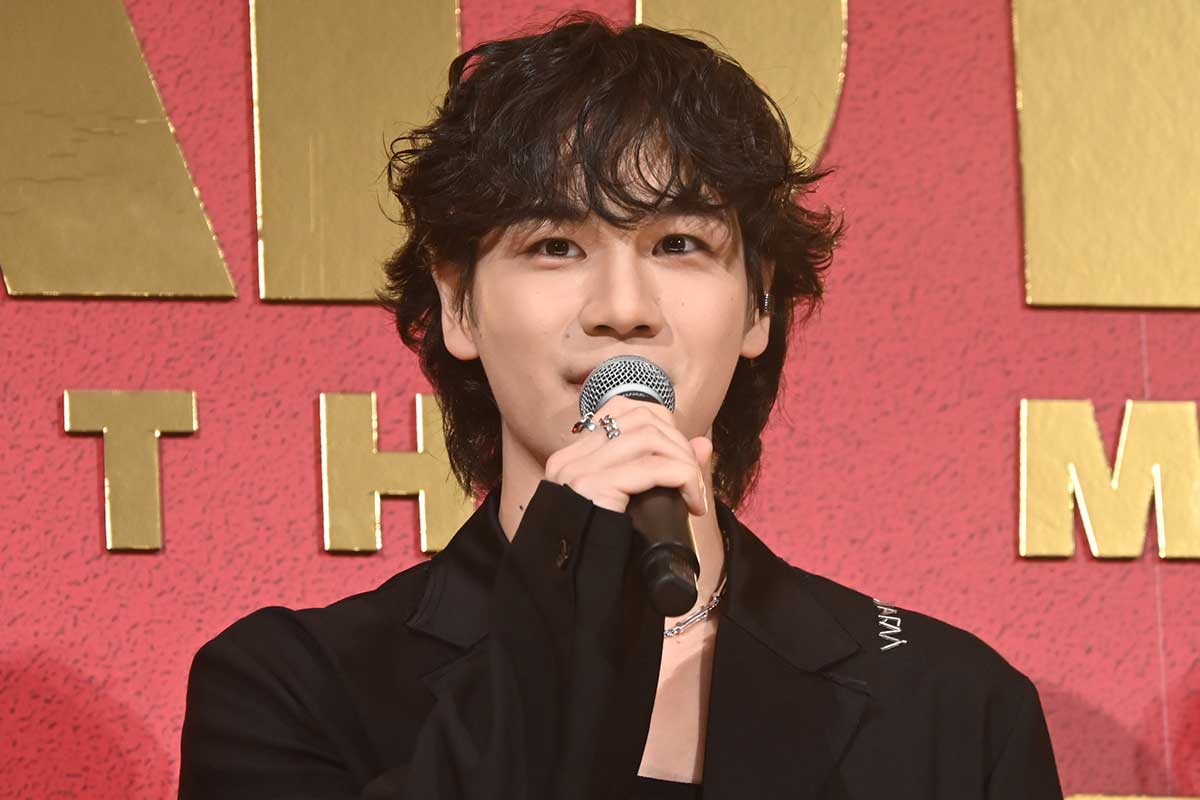 JO1豆原一成、とにかく筋トレ「ちょっとでも体がデカく見えるように」