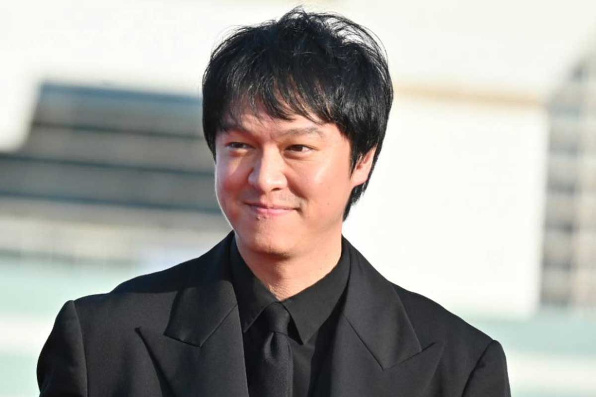 レッドカーペットに登場したSUPER EIGHT・丸山隆平【写真:ENCOUNT編集部】