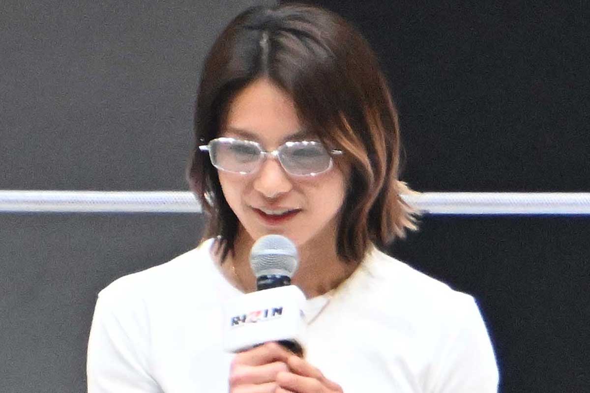 【RIZIN】ケイト・ロータスがへそ出しでまさかの登場　ファン歓声「美人やなぁ」「がち可愛い」