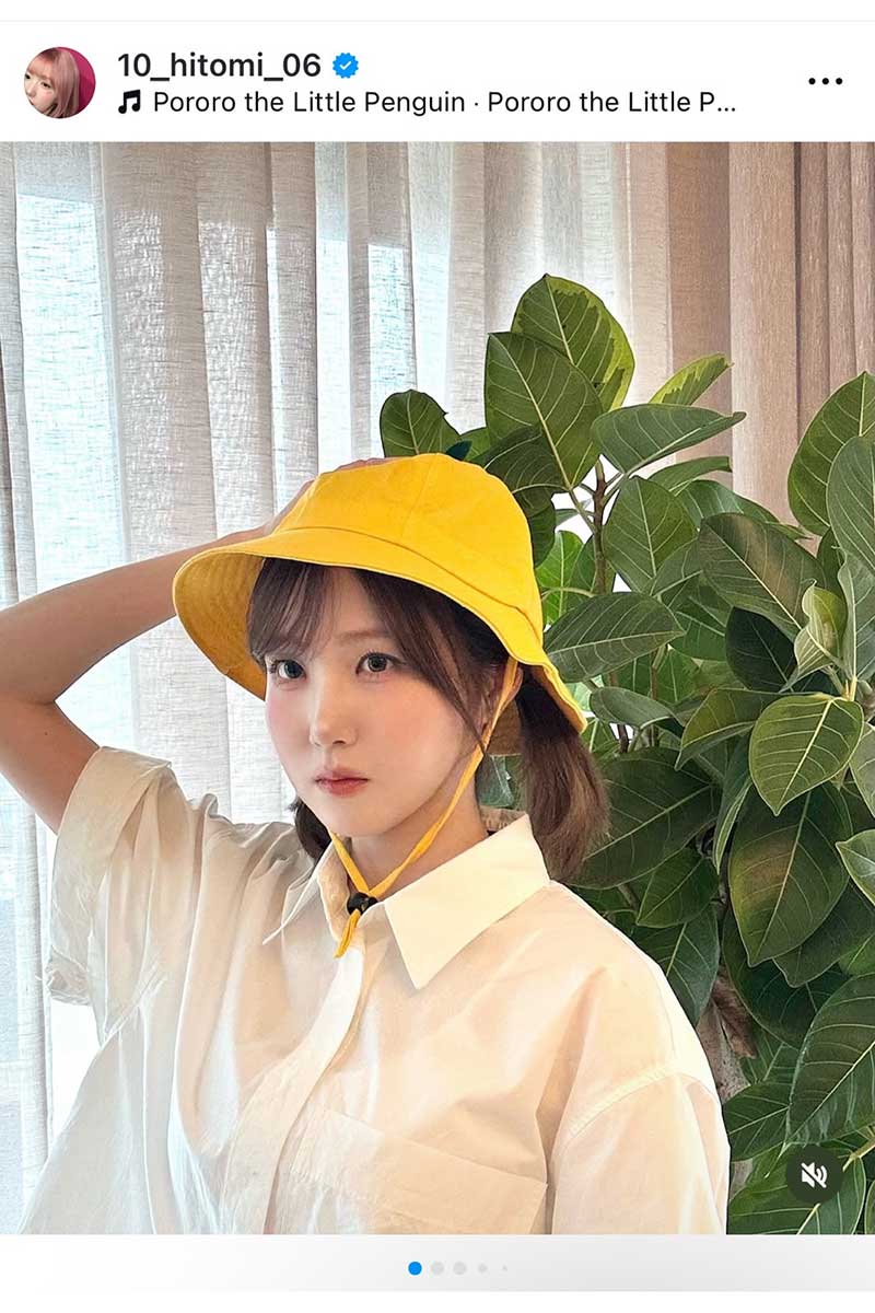 SAY MY NAMEのHITOMI(本田仁美)【写真:インスタグラム(@10_hitomi_06)より】
