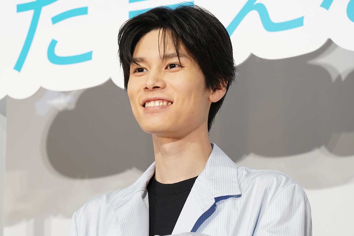 大ヒット御礼舞台あいさつに登壇した萩原利久【写真:ENCOUNT編集部】