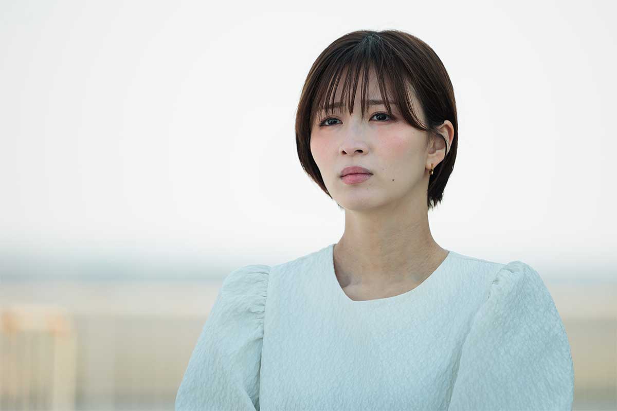 『なんで私が神説教』に出演中の岡崎紗絵【写真:(C)日本テレビ】