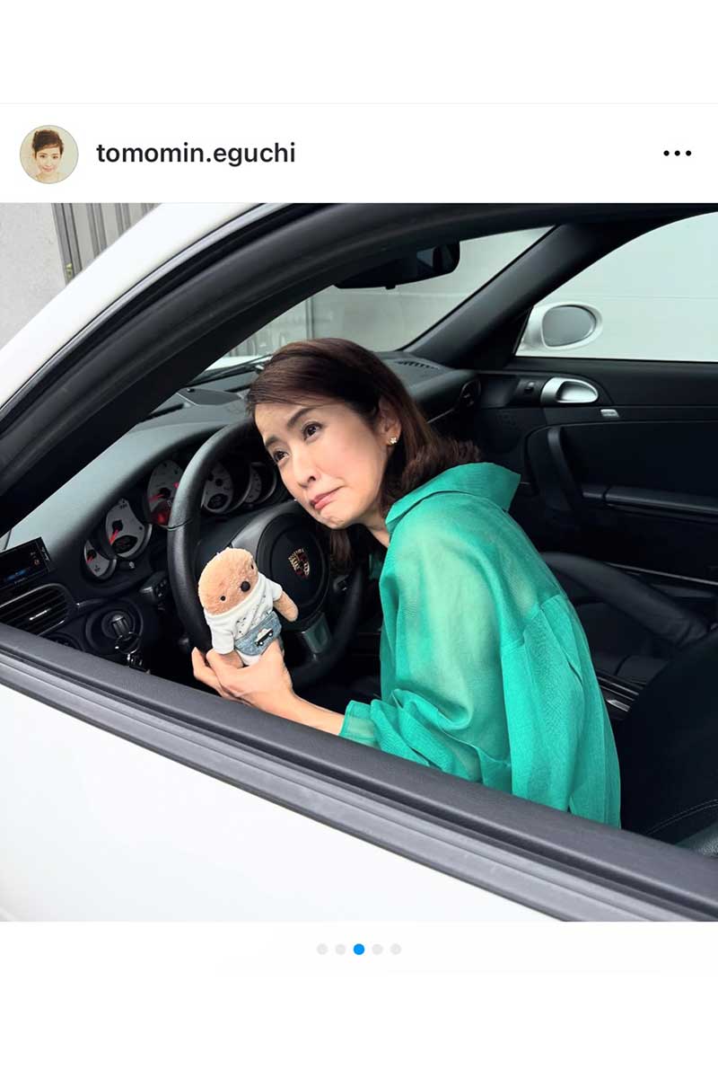 江口ともみ【写真:インスタグラム(@tomomin.eguchi)より】