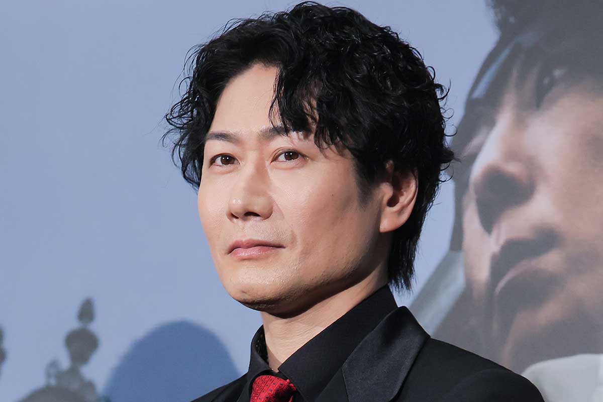 ジャパンプレミアに出席した戸次重幸【写真:ENCOUNT編集部】