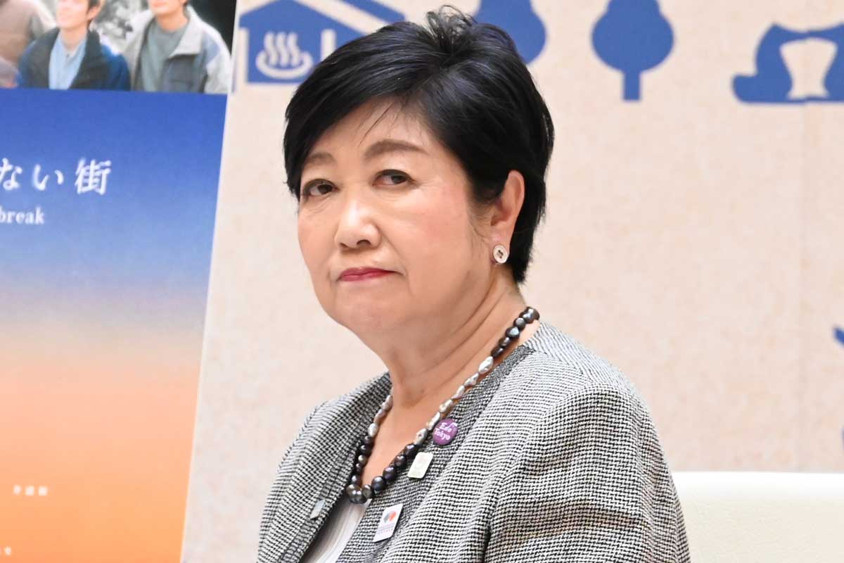 表敬訪問を受けた小池百合子東京都知事【写真:ENCOUNT編集部】