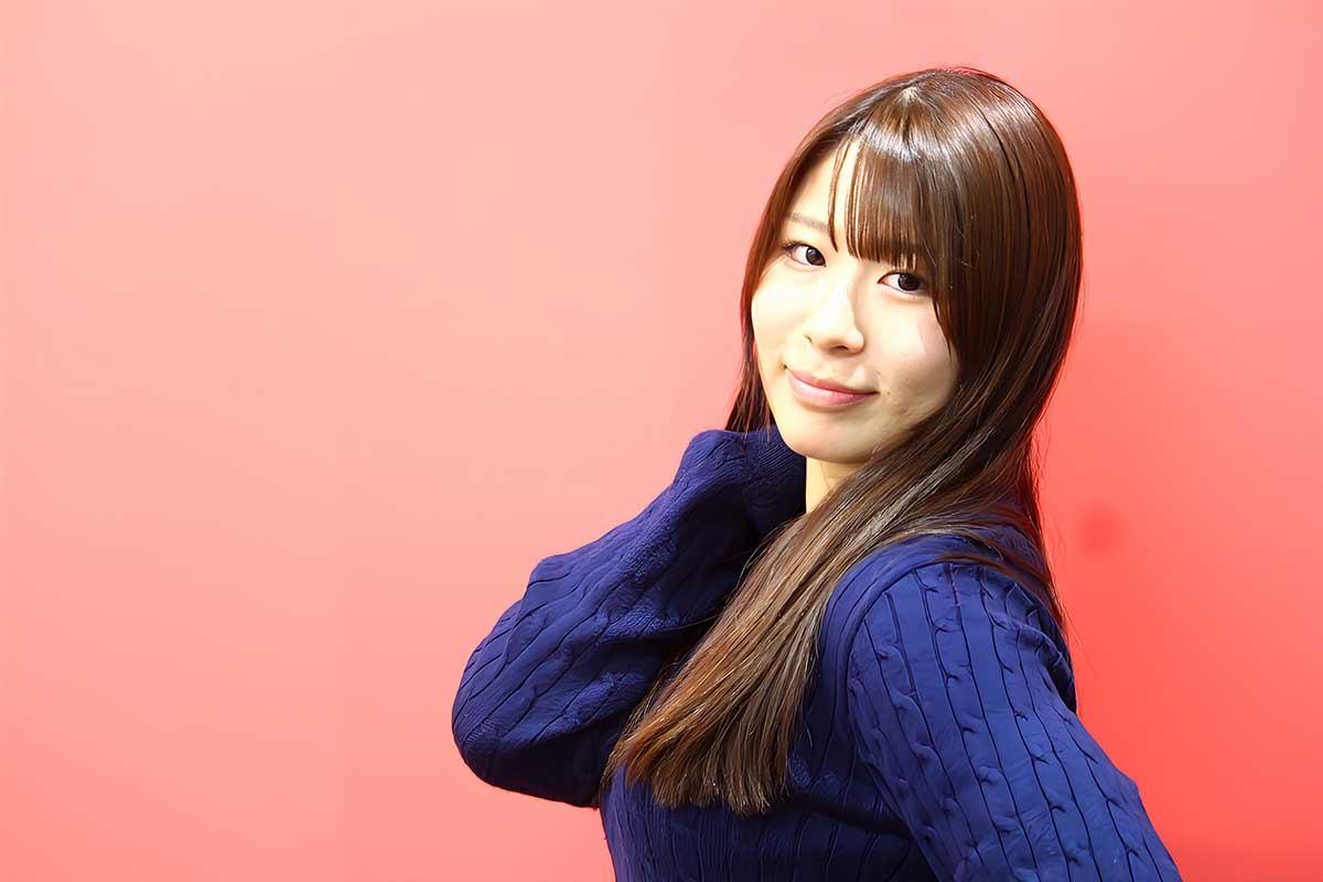 大学では経営学を学んでいる妃南【写真：橋場了吾】