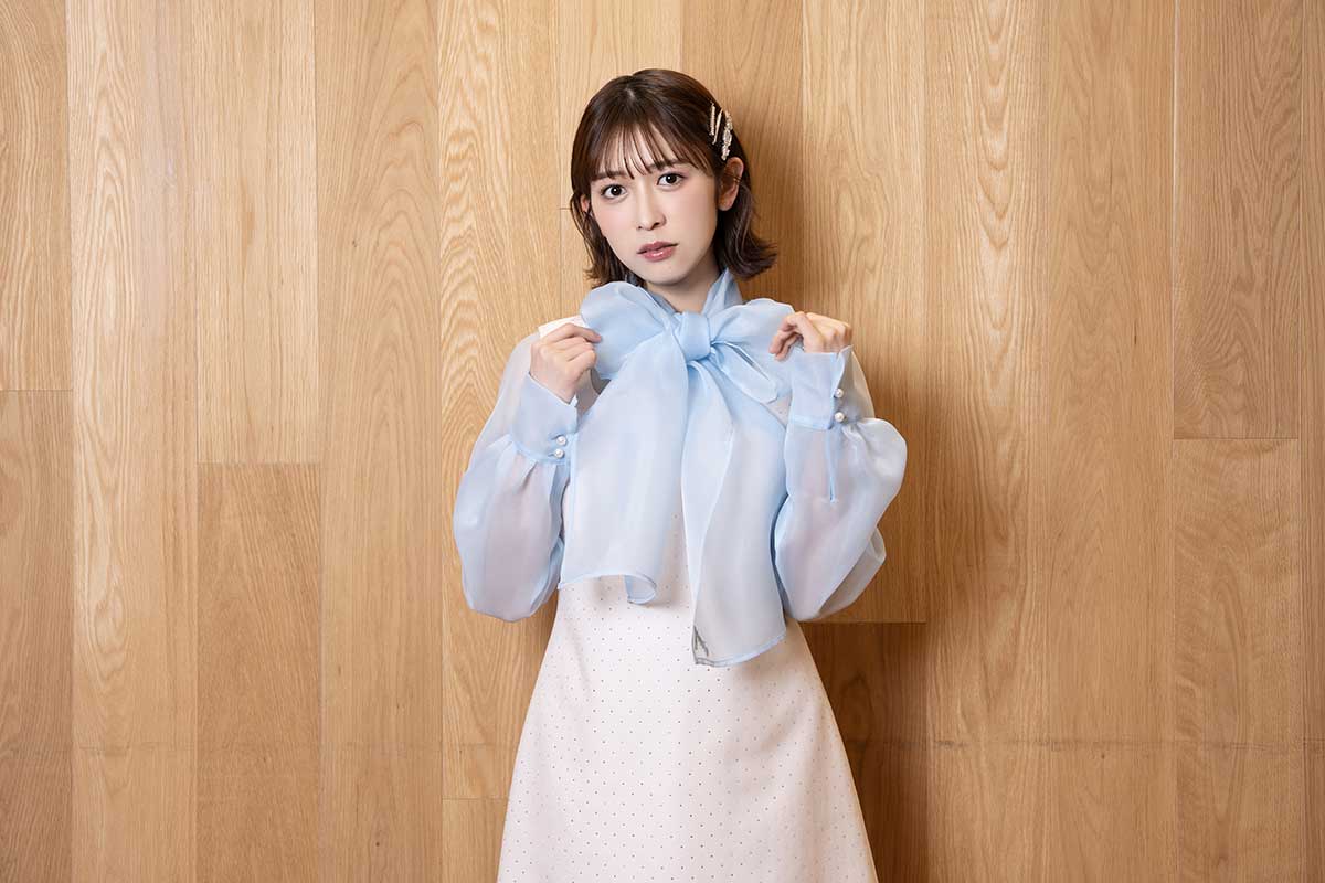 歌唱力を強みとする小泉遥香【写真:増田美咲】