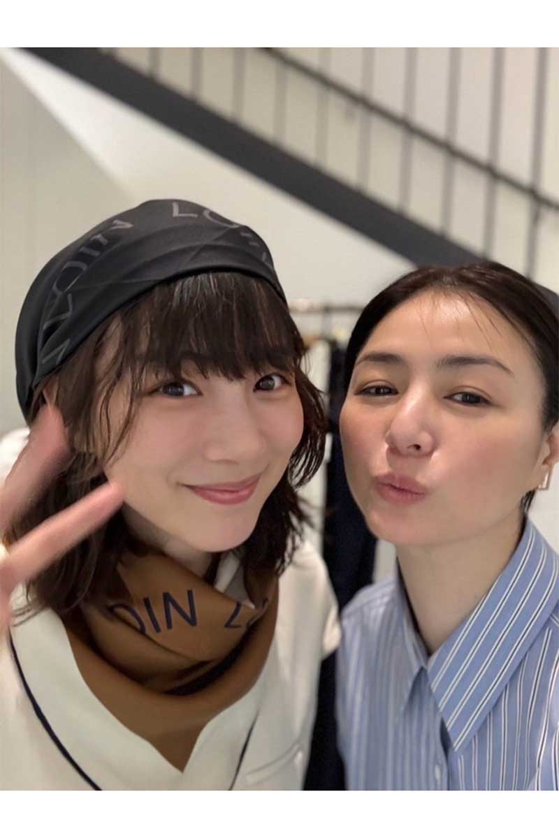 のん(左)と井川遥【写真:(C)のんオフィシャルブログ Powered by Ameba】