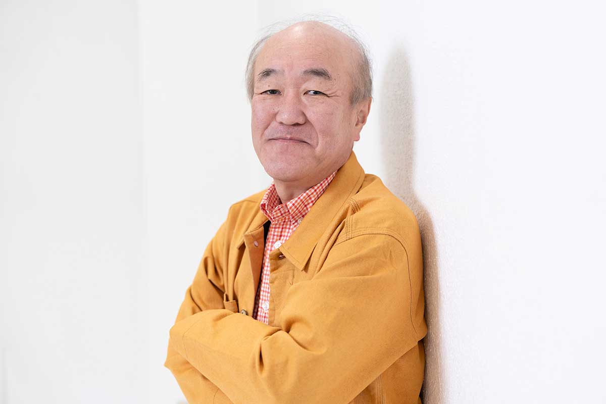 『ゴッドマザー~コシノアヤコの生涯~』で天使役を演じた温水洋一【写真:増田美咲】