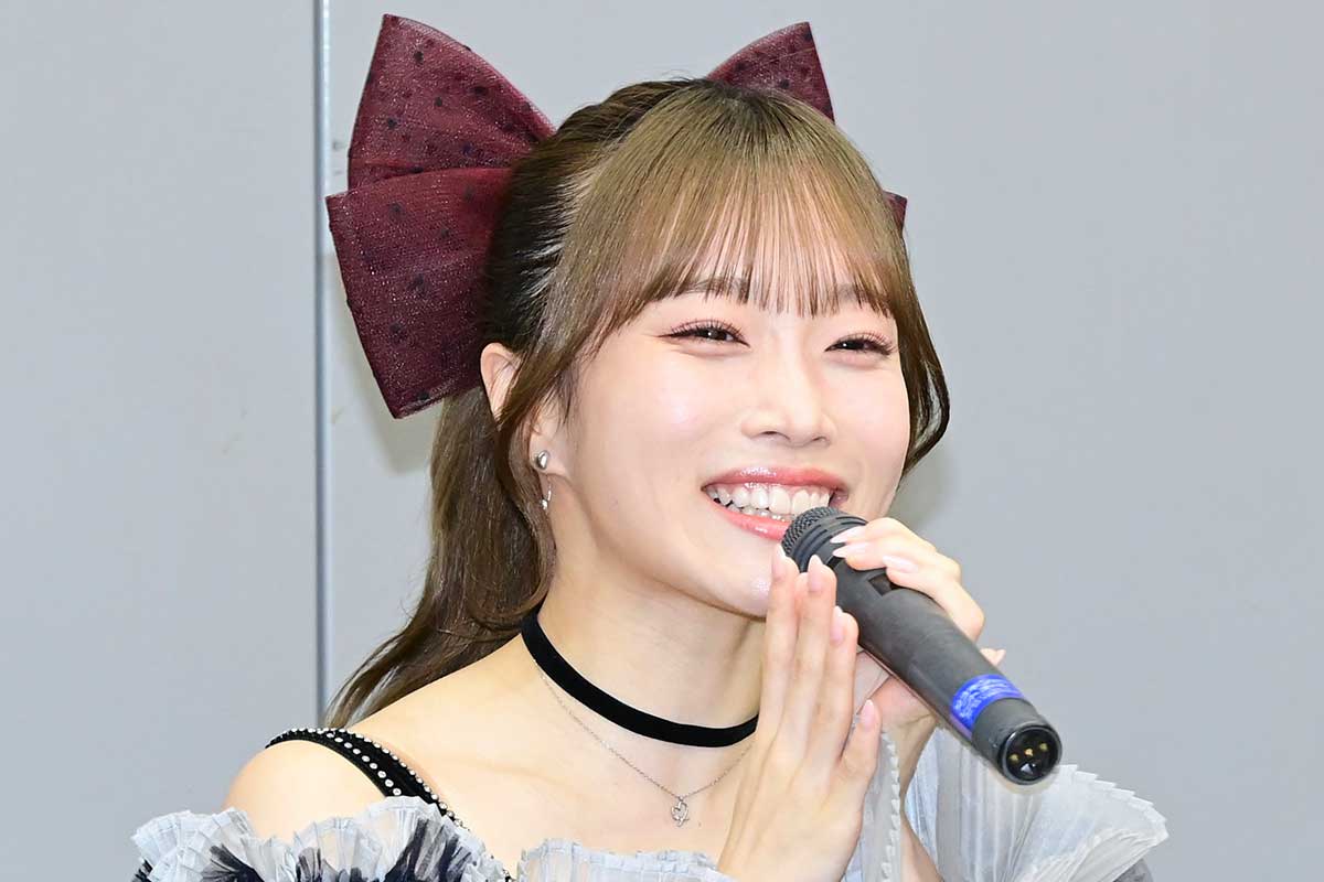 「#ババババンビ」の岸みゆ【写真:ENCOUNT編集部】