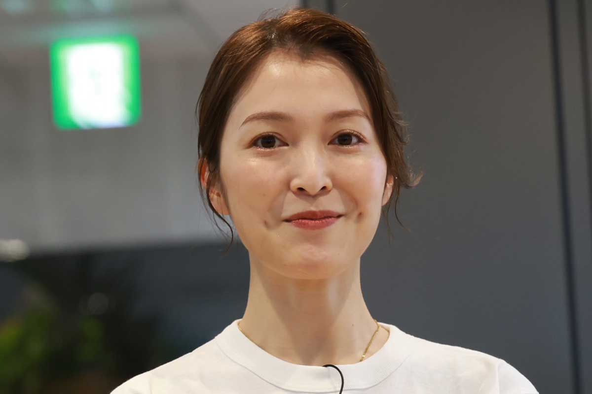 福田典子【写真:ENCOUNT編集部】