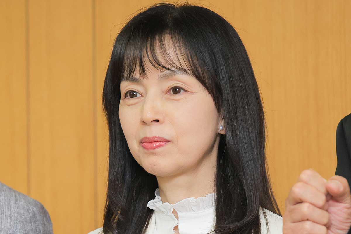 イベントに登場した岡田奈々【写真:ENCOUNT編集部】
