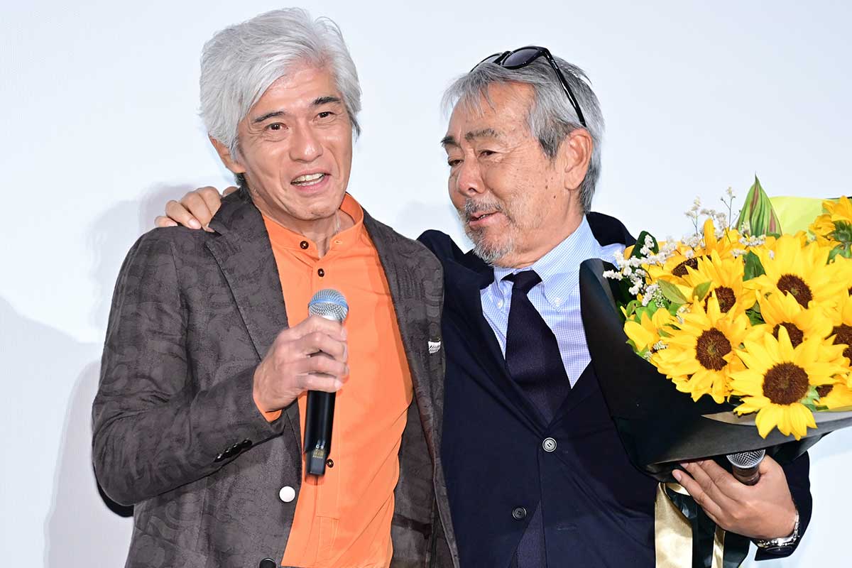 寺尾聰、親の代から関わってきた佐藤浩市のサプライズ登場に「腰抜かしそうに」