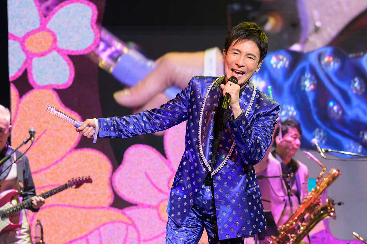 全国ツアーをスタートした郷ひろみ【写真:大平晋也】