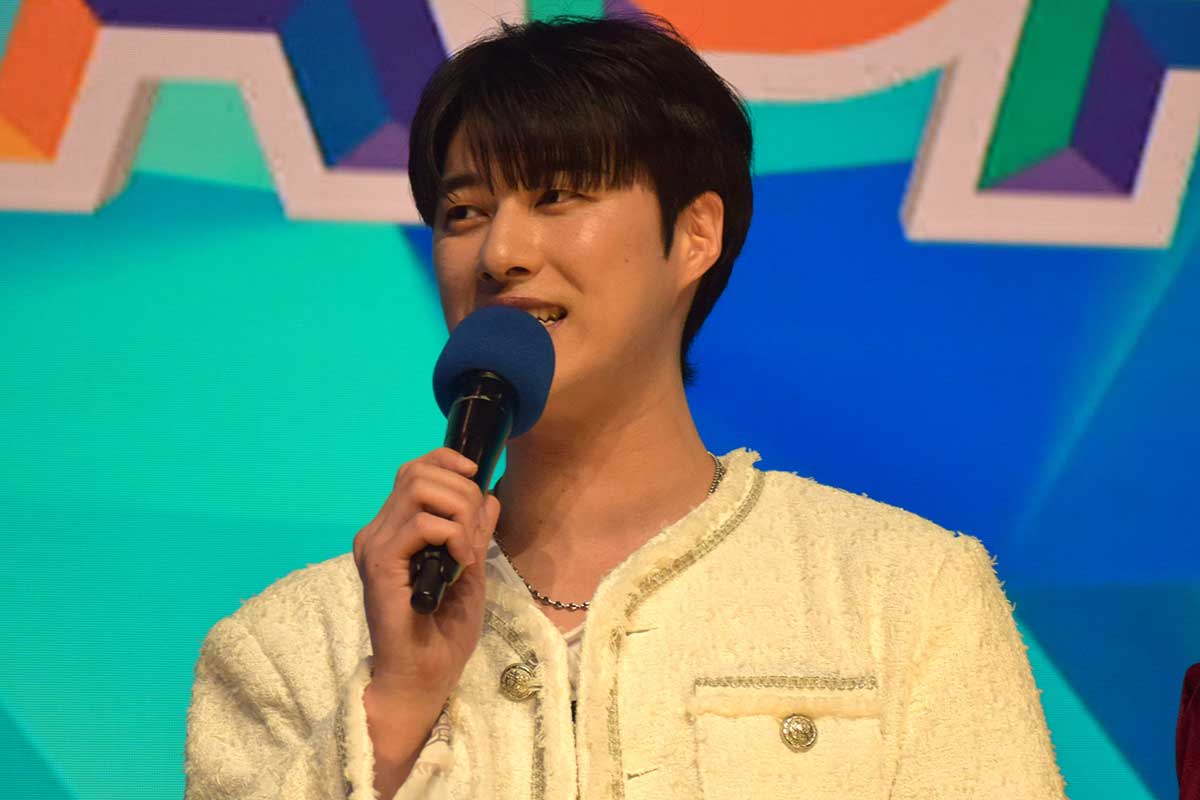 決勝戦に挑んだJOONHO【写真:ENCOUNT編集部】