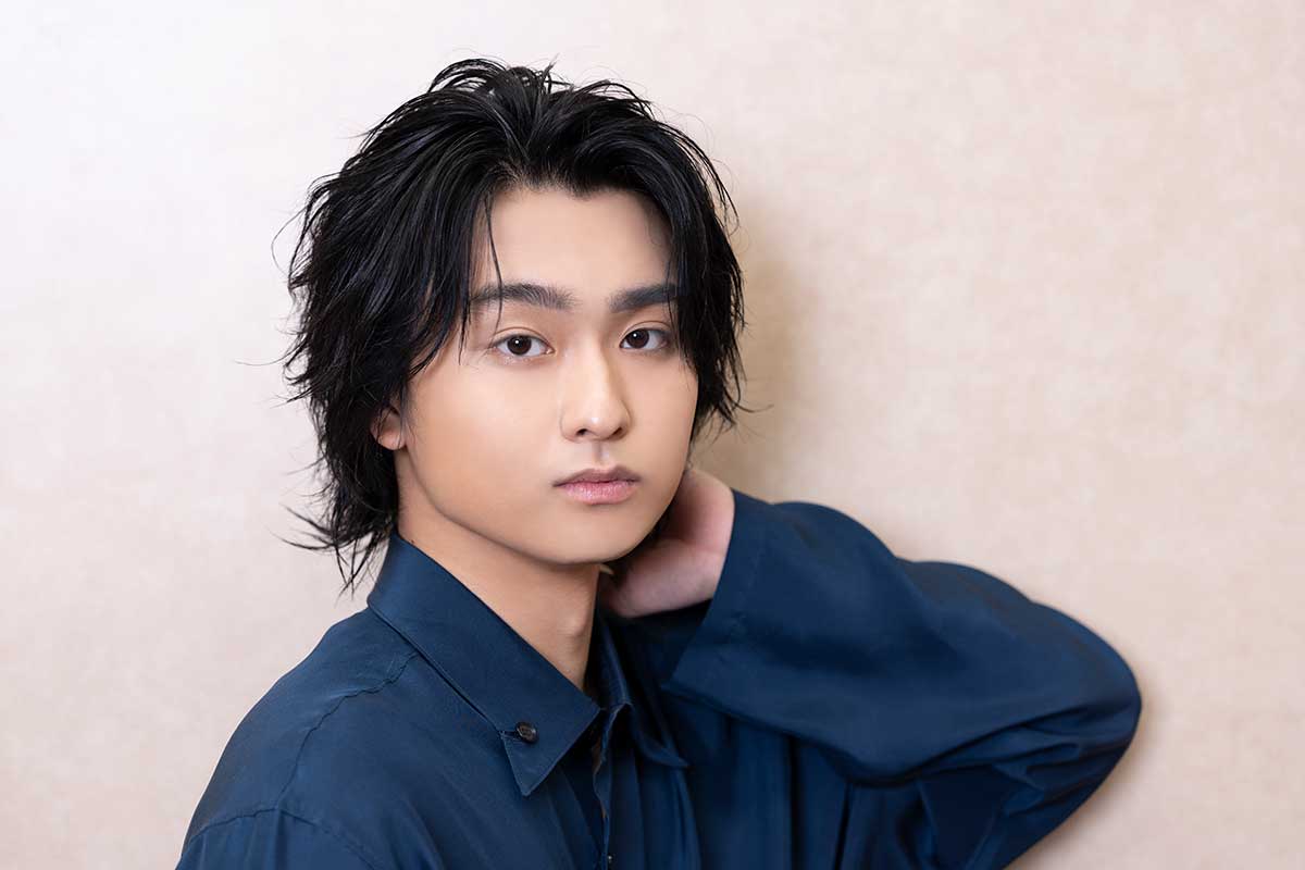 映画『か「」く「」し「」ご「」と「』で主演を努めた奥平大兼【写真：増田美咲】