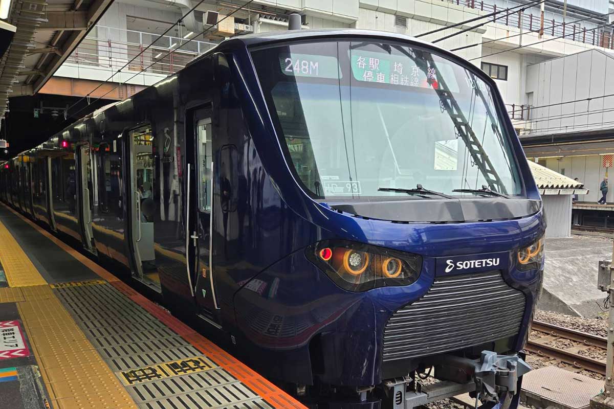 相鉄の車両【写真：ENCOUNT編集部】