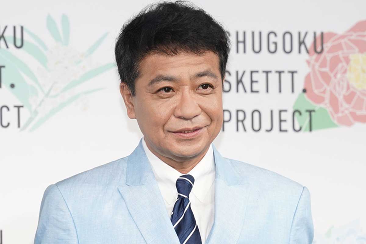プロジェクト発表会に登壇した中山秀征【写真:ENCOUNT編集部】