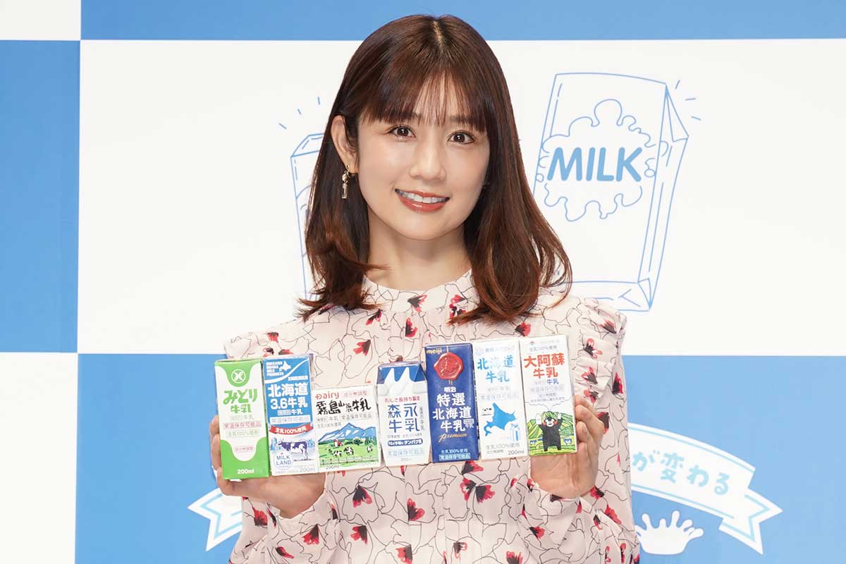 小倉優子「時間さえあればシフォンケーキを焼いている」　一家の“牛乳愛”明かす