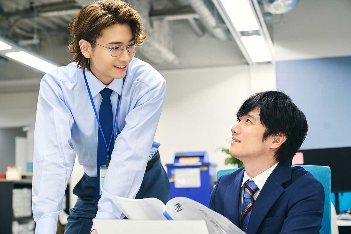 庄司浩平(左)と風間俊介【写真:(C)テレビ東京】