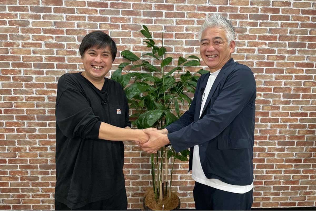 『なぜ会社辞めたんですか?』に出演した西田二郎(右)