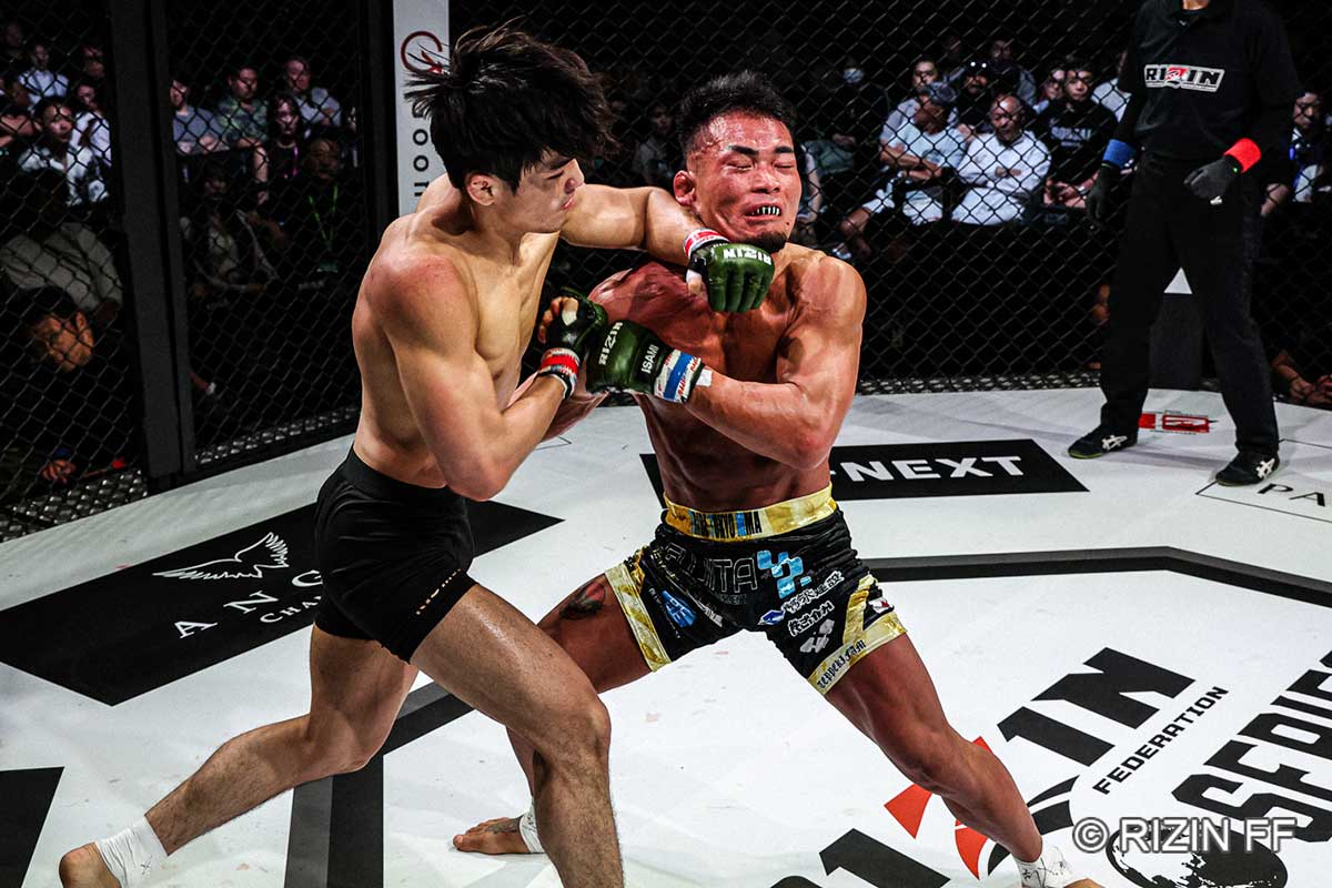 【RIZIN】武田光司、19歳に2R・KO負け　打撃で圧倒され流血　勝った韓国新星は三浦孝太戦を熱望