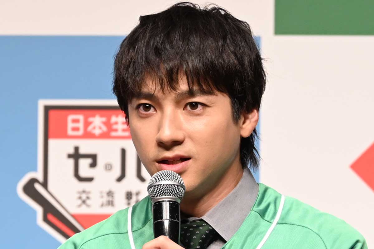 新CM発表会に出席した山田裕貴【写真:ENCOUNT編集部】