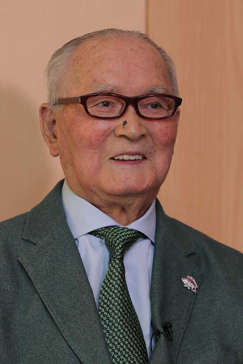 長嶋茂雄さん(2017年撮影)【写真:産経新聞社】