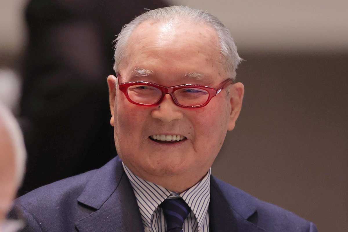 長嶋茂雄さん(2021年撮影)【写真:産経新聞社】