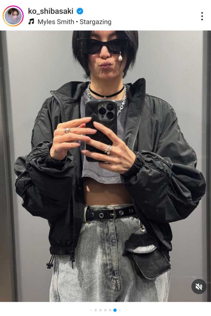 柴咲コウの実際の投稿【写真：インスタグラム（＠ko_shibasaki）より】