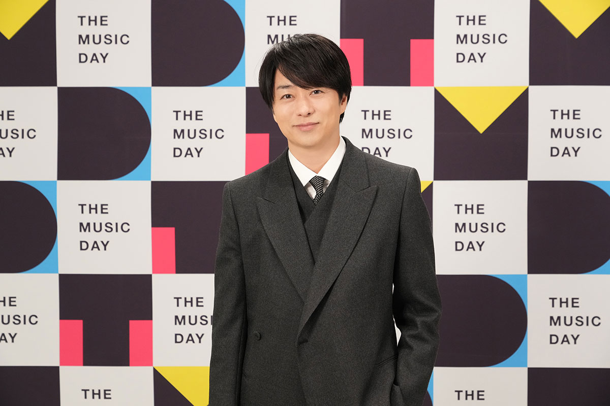 『THE MUSIC DAY』で総合司会を務める櫻井翔【写真:(C)日本テレビ】