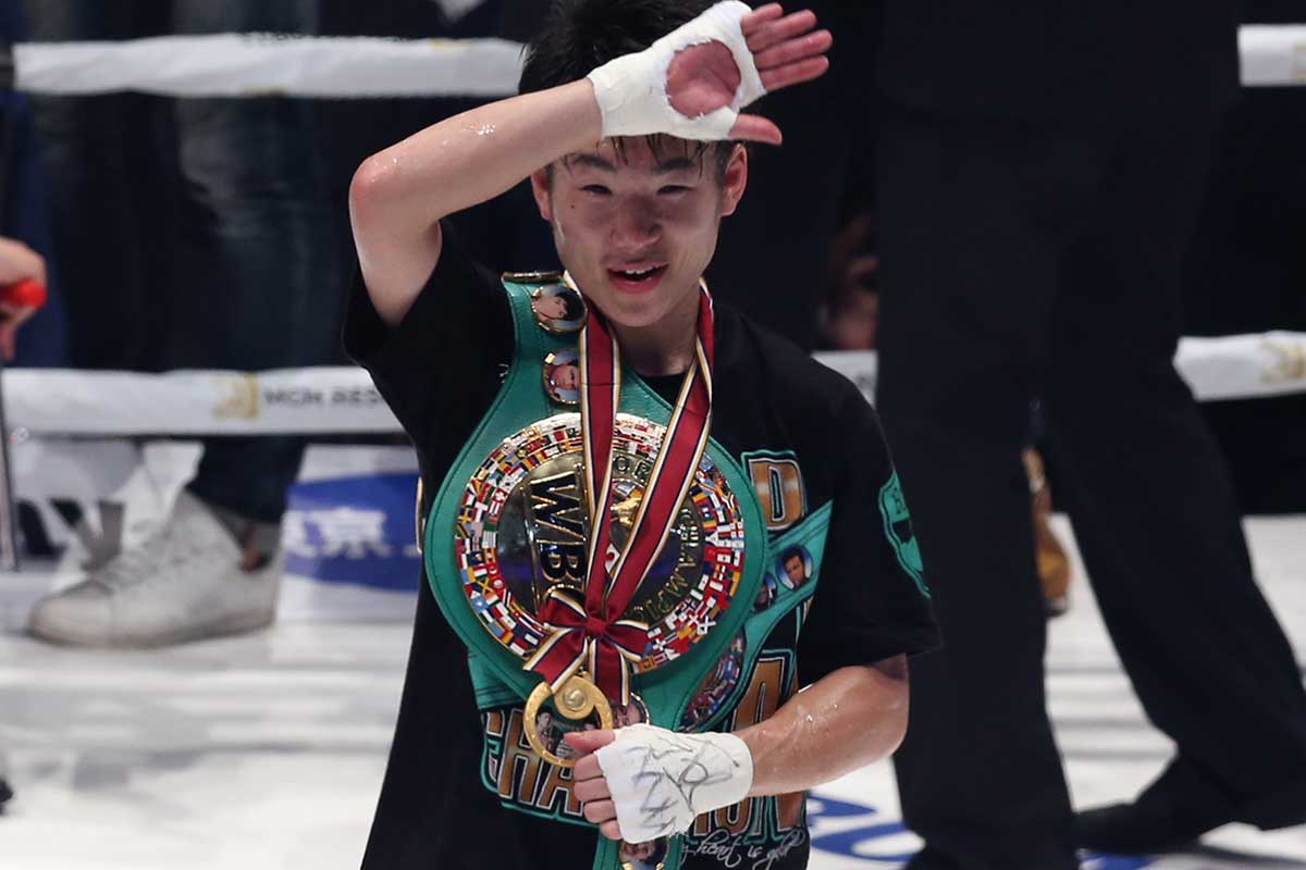 寺地拳四朗(2019年撮影)【写真:Getty Images】