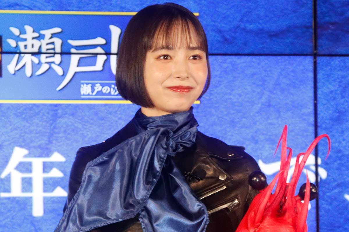 新CM発表会に登壇した井桁弘恵【写真:ENCOUNT編集部】