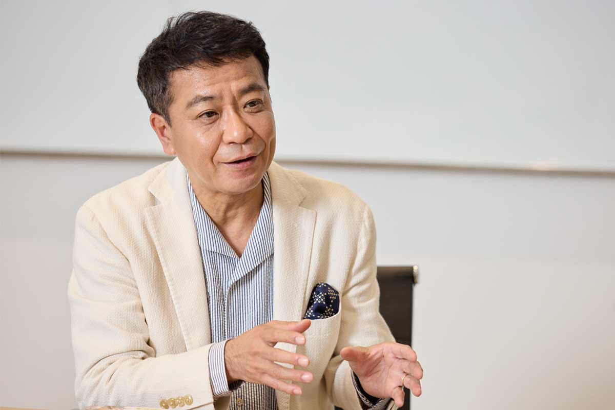 テレビへの思いを語った中山秀征【写真：日下部真紀】