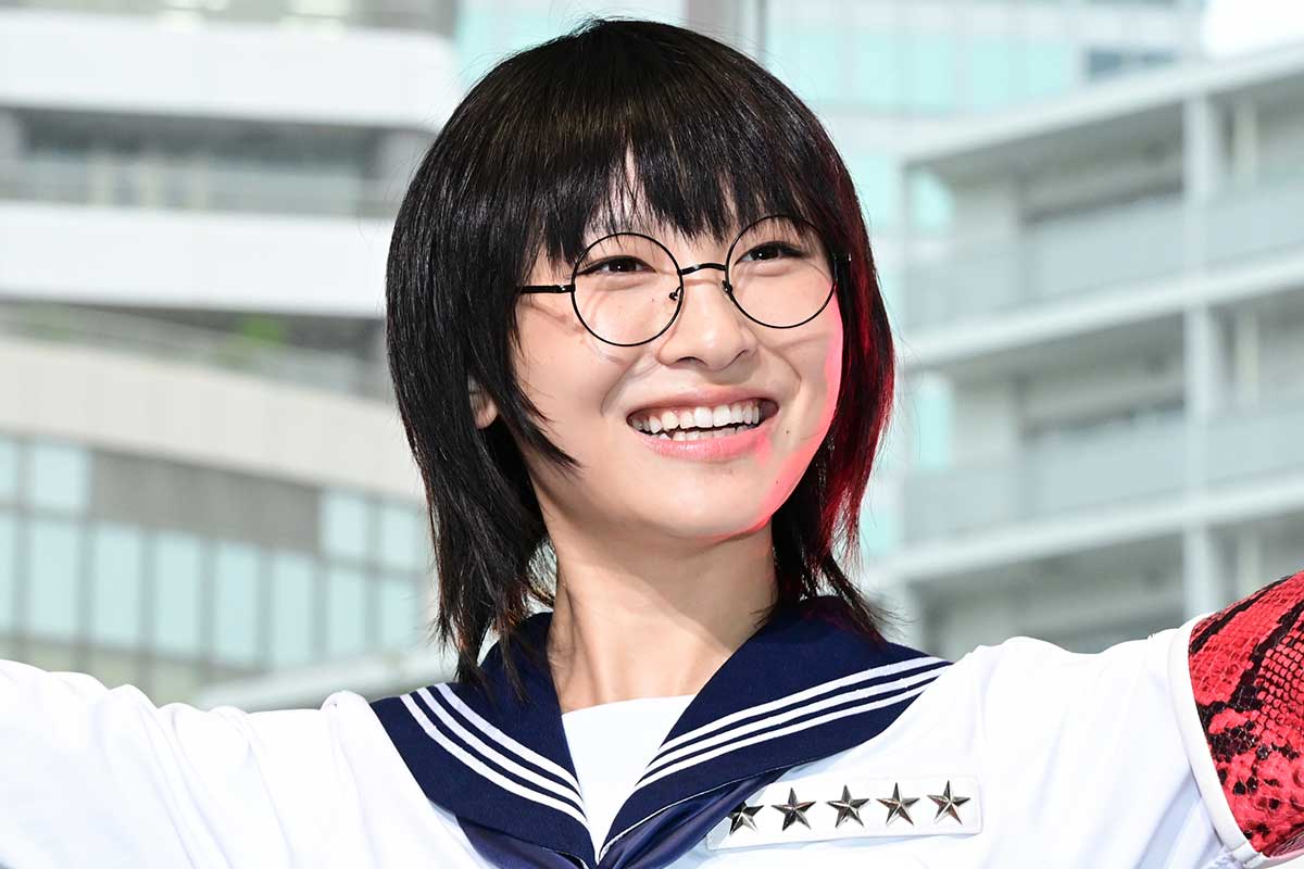 新しい学校のリーダーズのSUZUKA【写真:ENCOUNT編集部】