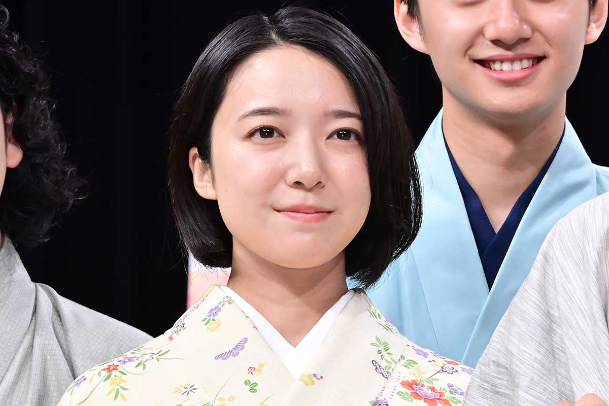 制作発表会見に出席した上白石萌音【写真:ENCOUNT編集部】