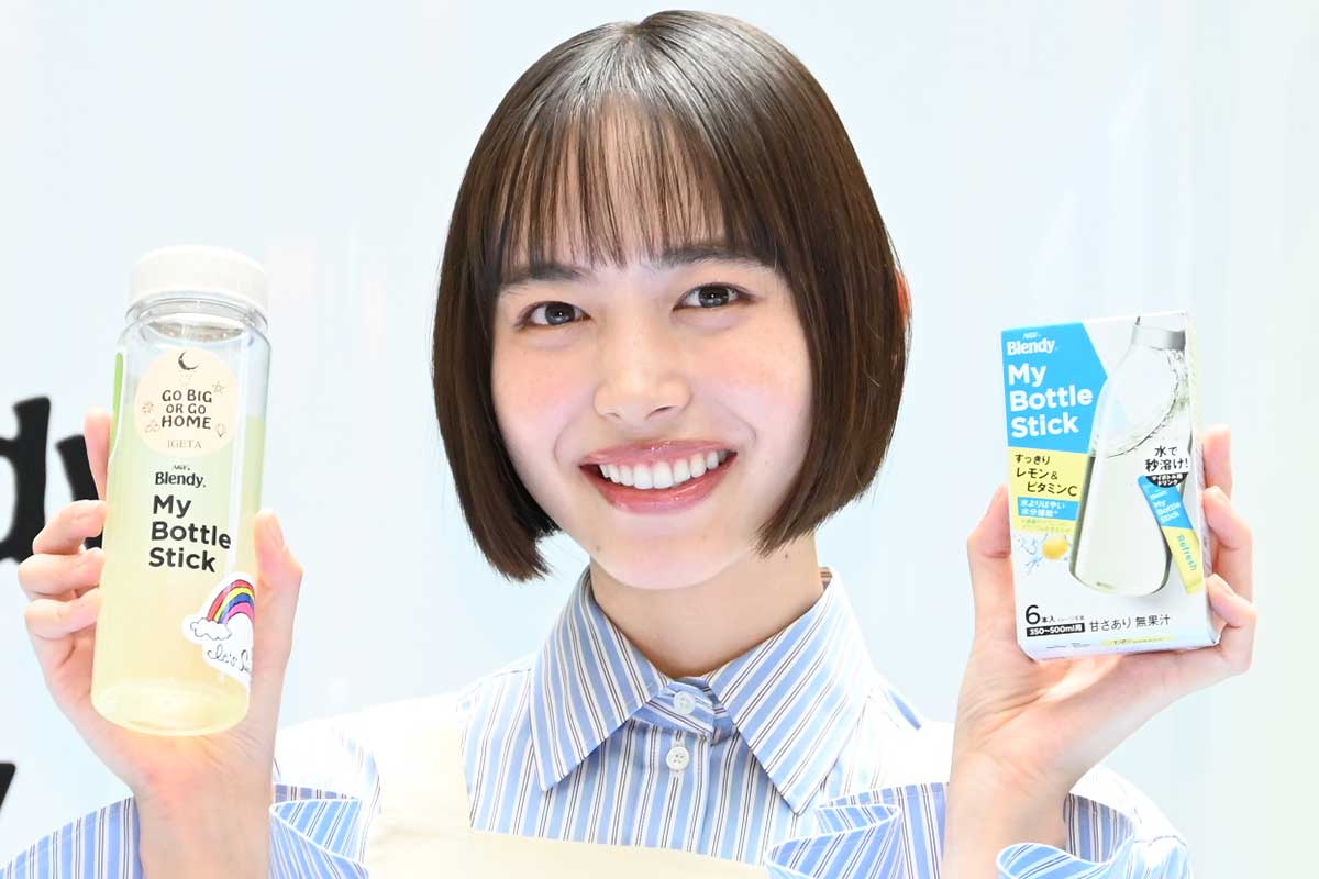 オープンイベントに出席した井桁弘恵【写真:ENCOUNT編集部】