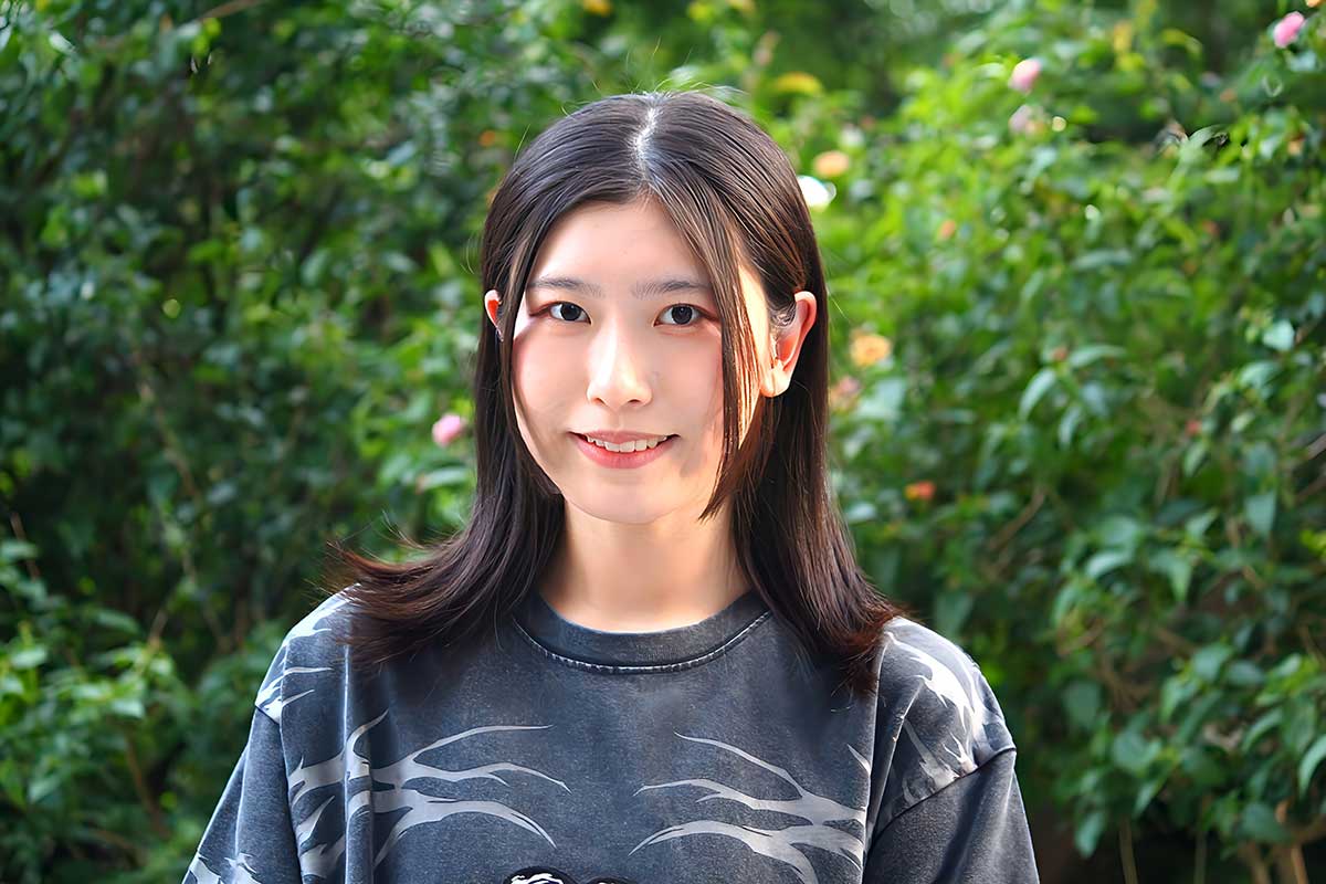 現役JKレスラー・風城ハル【写真:橋場了吾】