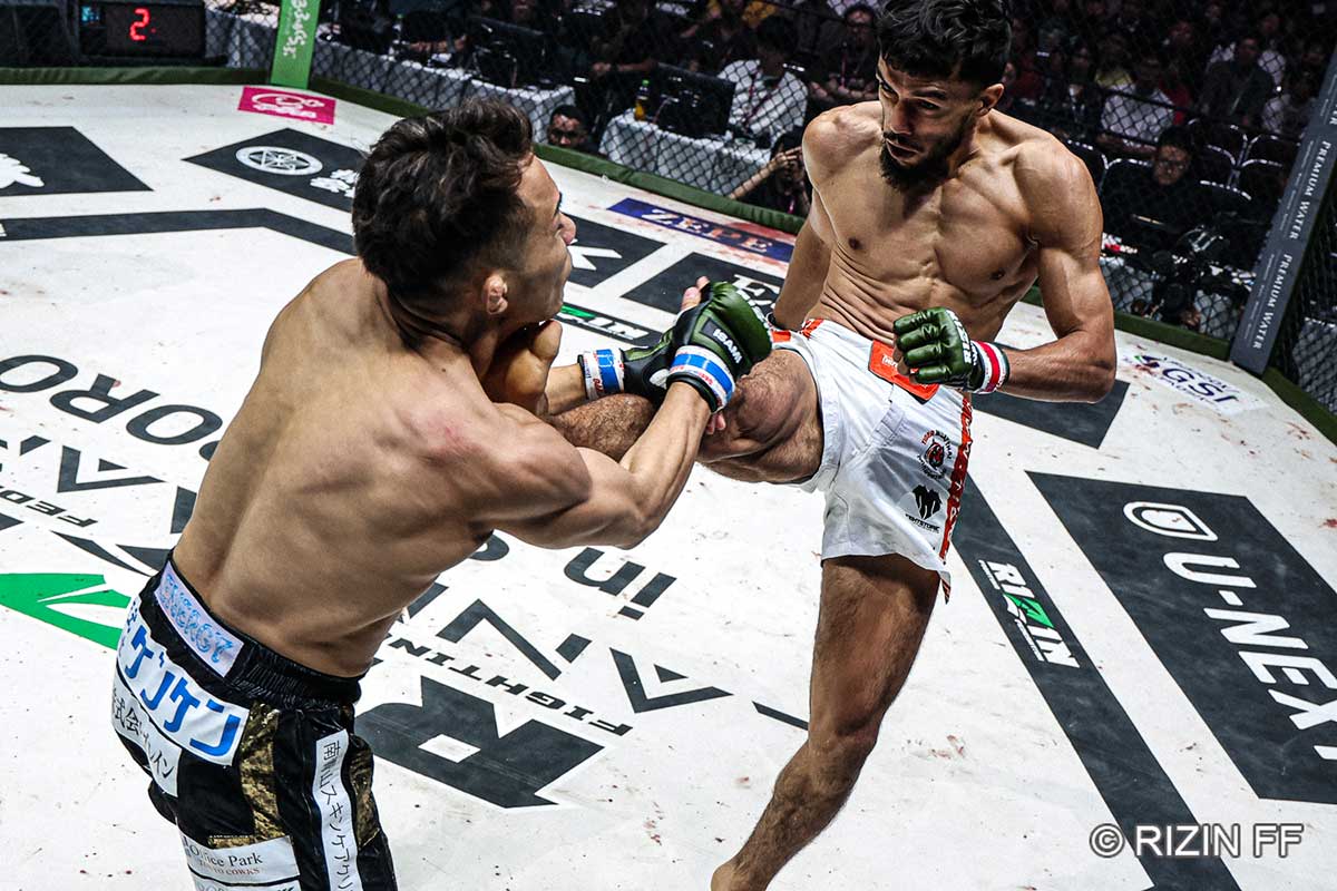 【RIZIN】ノジモフ、前蹴り一閃で衝撃KO勝利　萩原京平に対戦要求したワケ「どちらの刀が強いか」