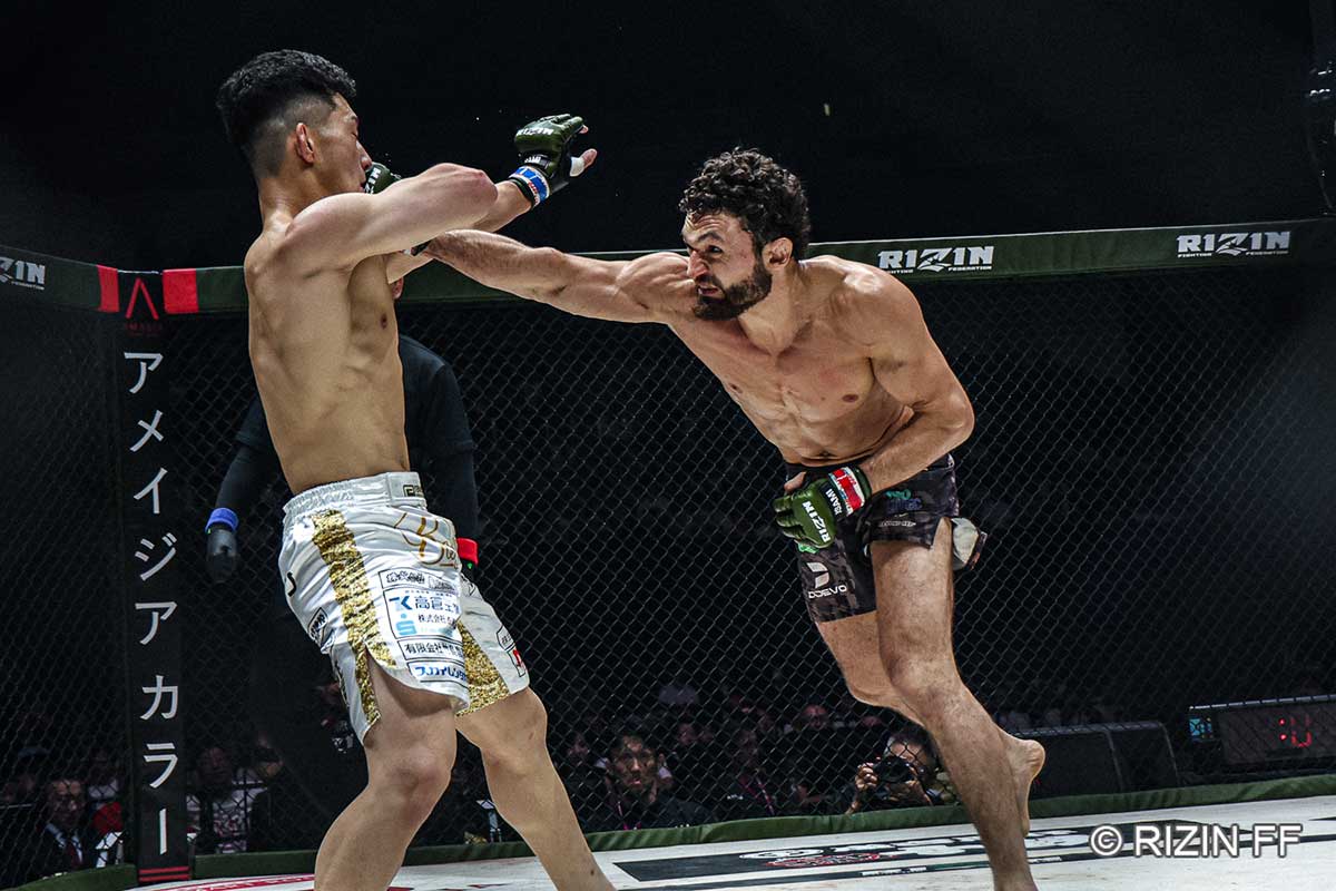 【RIZIN】ケラモフ、24歳の新星・木村柊也に苦戦も判定勝ち　7月タイトル挑戦が濃厚に