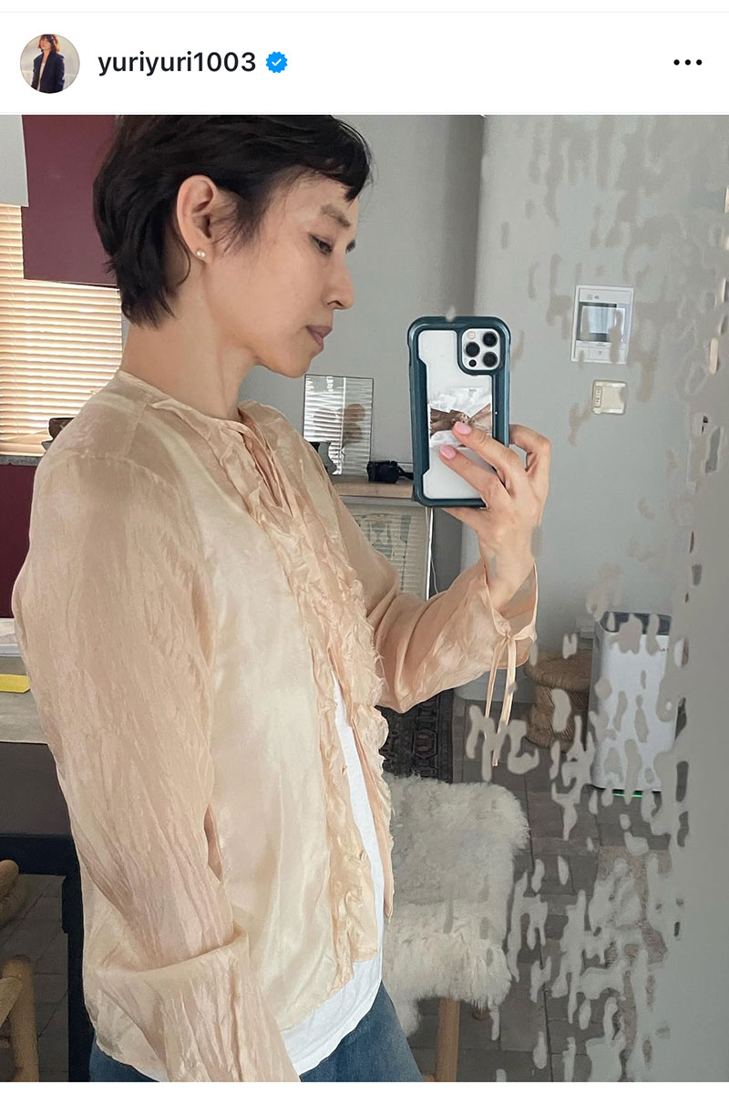 石田ゆり子の実際の投稿【写真：インスタグラム（@yuriyuri1003）より】
