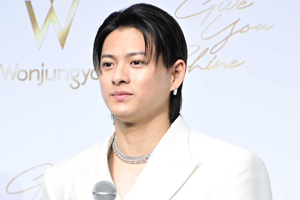イベントに登壇した平野紫耀【写真:ENCOUNT編集部】